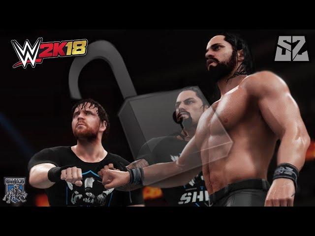 HOW TO UNLOCK & REUNITE THE SHIELD IN WWE 2K18!