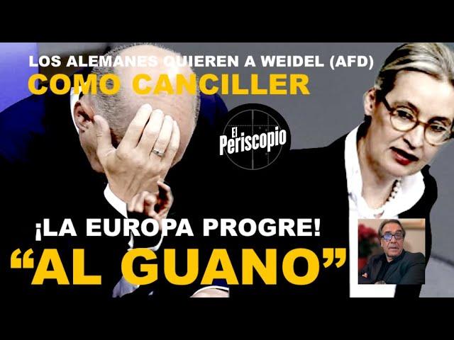 ¡LA EUROPA PROGRE SE VA AL GARETE: ALEMANIA APUESTA POR LA LÍDER DE AFD COMO CANCILLER!