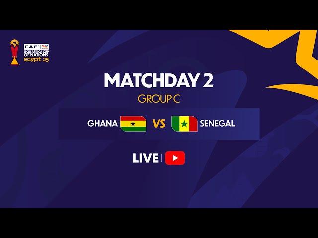 Ghana vs Senegal - U-20 AFRICA CUP OF NATIONS