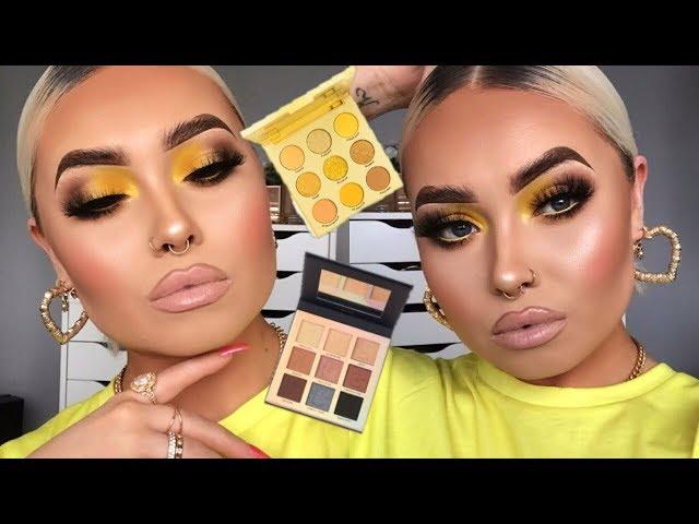 FULL GLAM SOFT YELLOW SPOTLIGHT EYE | MAKEUP TUTORIAL