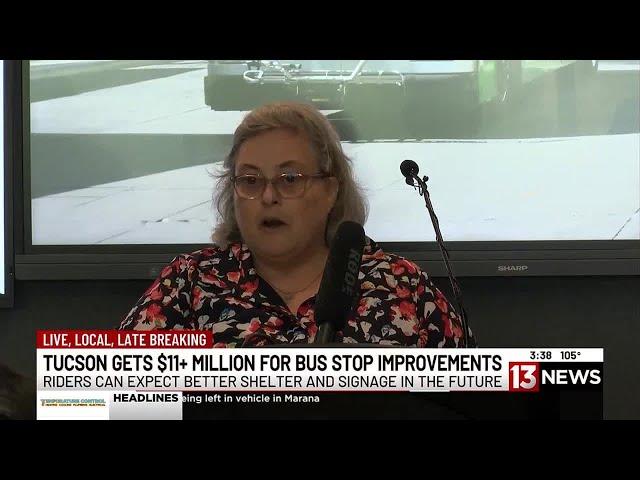 New grant to help Sun Tran improve bus stops