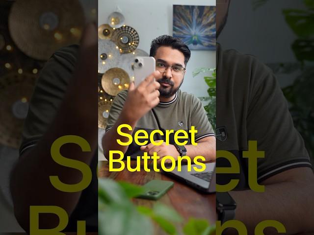 Secret Buttons on iPhone #shorts #iphones #apple