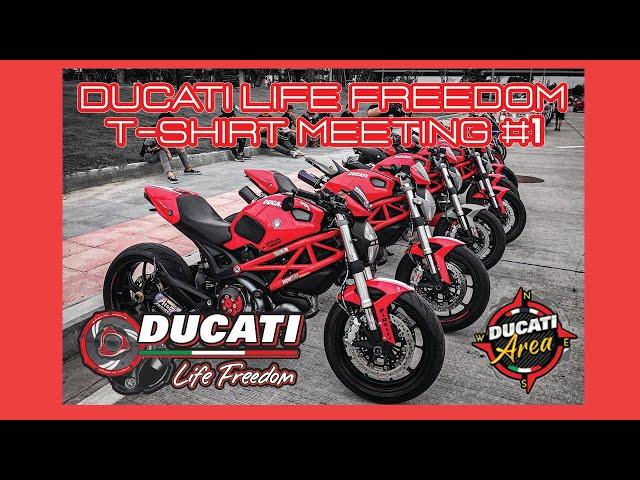 DUCATI Life Freedom T-Shirt Meeting #1