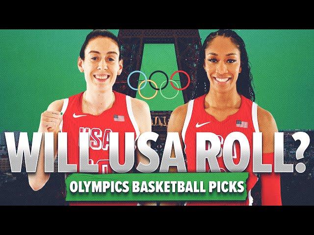 Will A'ja Wilson & USA DOMINATE & Win Gold? Paris 2024 Olympics Women's Basketball Picks | Buckets