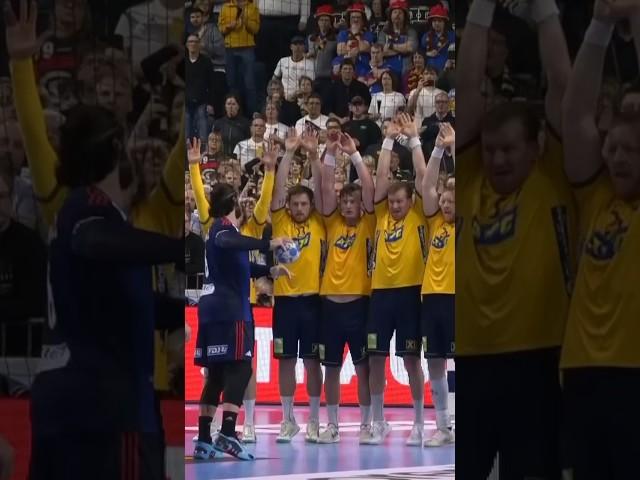 Reactions to Prandi's INSANE goal!!️ #handball #håndbold #ehfeuro2024