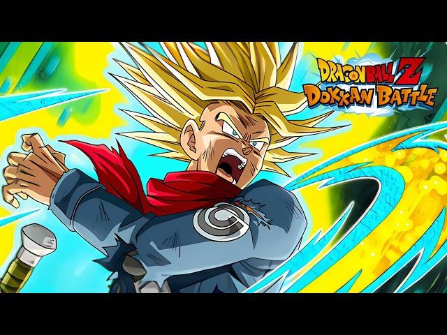 Dragon Ball Z Dokkan Battle: PHY LR Super Saiyan Future Trunks Standby Skill OST (Extended)