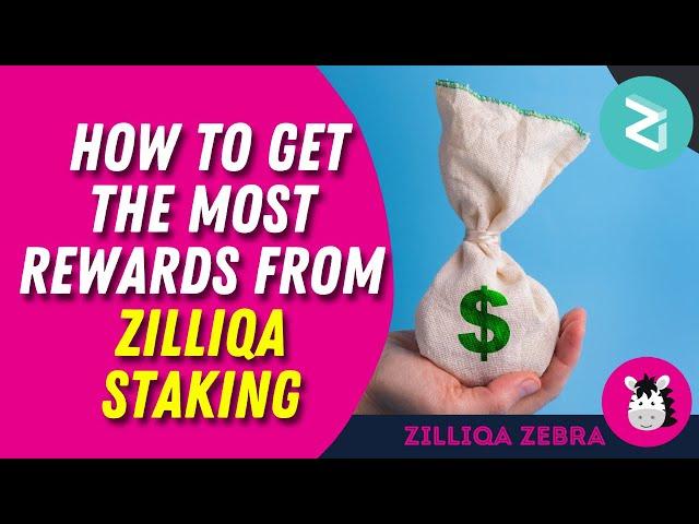 How to Get the Most Profits from Zilliqa Staking