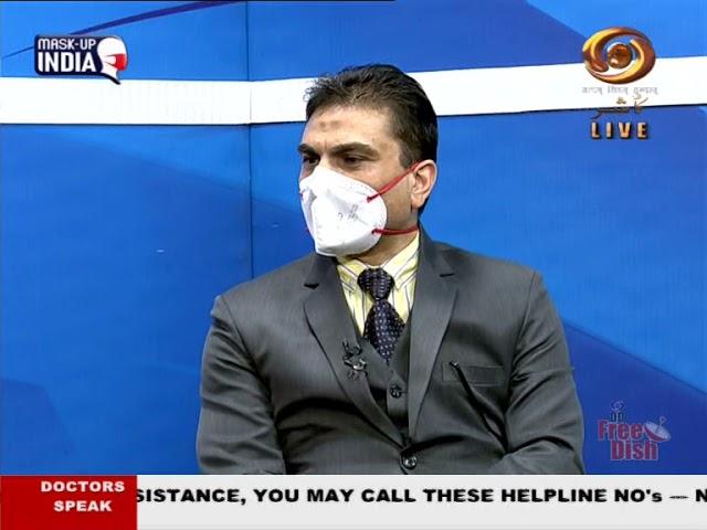 Syed Mubashir Rufaie with Dr.Tanveer Ah. Rather,HOD Dept.of Nuclear Medicine,SKIMS in Doctor's Speak
