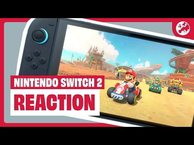 Nintendo Switch 2 Instant Reactions - THE SWITCH 2 REVEAL TRAILER IS HERE!