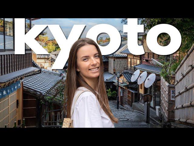 3-DAY KYOTO JAPAN TRAVEL ITINERARY  things to do, places to eat, travel tips & hidden gems