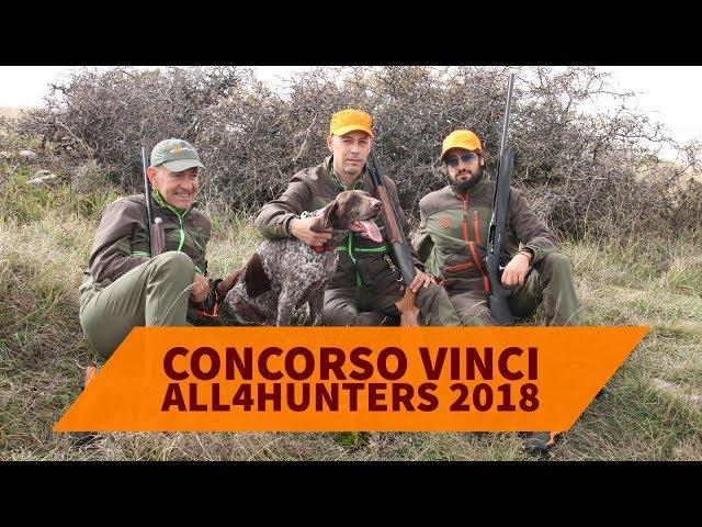 Concorso vinci all4hunters 2018. Una splendida giornata all'insegna della caccia