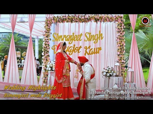 Wedding Highlights | Simranjeet & Divyajot | @ Hundal Photography Chandigarh - Puranpur - Pilibhit