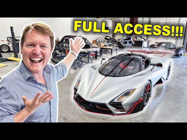 SSC TUATARA FULL STORY! Exclusive Factory Tour with Jerod Shelby