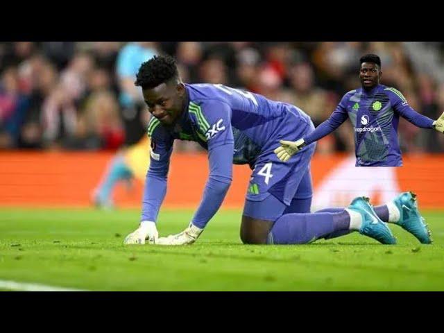 Andre Onana Stupid Mistakes Vs Bodo Glimt that almost costed Man United the Europa game win