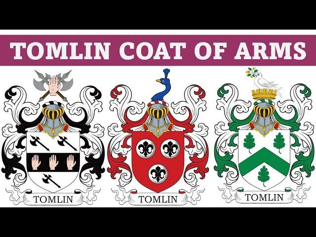 Tomlin Coat of Arms & Family Crest - Symbols, Bearers, History