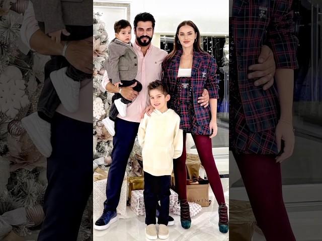 Burak Özçivit With Fahriye Evcen  Osman Bey With His Family #sanaedits #kuruluosman #shortsfeed