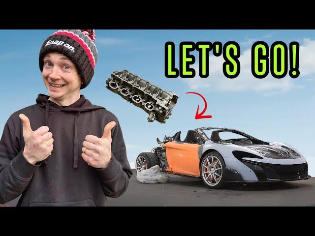 Building a McLaren 650S Engine For Chris Slix!