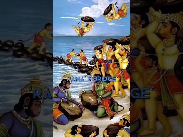 Did Rama build a bridge to Sri Lanka?! #myths #rama #hinduism #srilanka