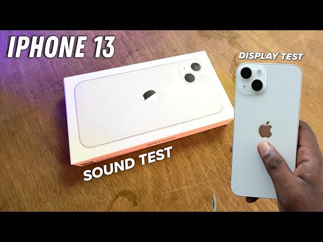 iPhone 13 Sound Test, Display Test || 6.1inch Display Test, Dual Speaker Sound Test || iPhone 13