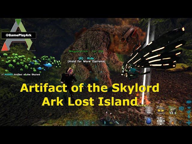 The Shortest Path to the Skylord Artifact on Ark Lost Island