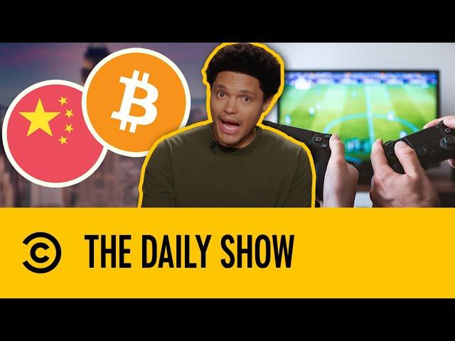 China Bans Cryptocurrency & Limits Gaming | The Daily Show With Trevor Noah