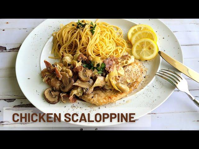 How to make ROMANO'S MACARONI GRILL'S | Chicken Scaloppine