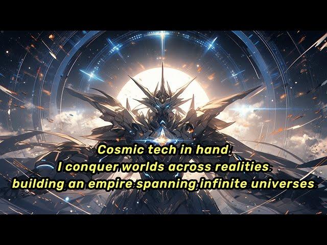 Cosmic tech in hand,I conquer worlds across realities,building an empire spanning infinite universes