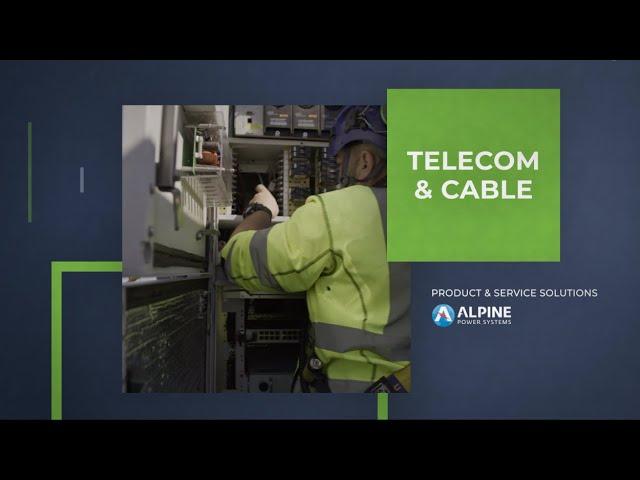 Telecom Solutions | Alpine Power Systems