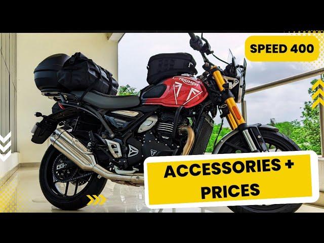 Triumph SPEED 400 Accessories & Prices