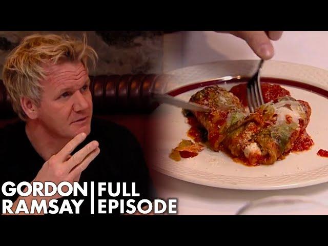 Gordon Ramsay Disgusted At Being Served Three Week Old Food | Kitchen Nightmares FULL EP