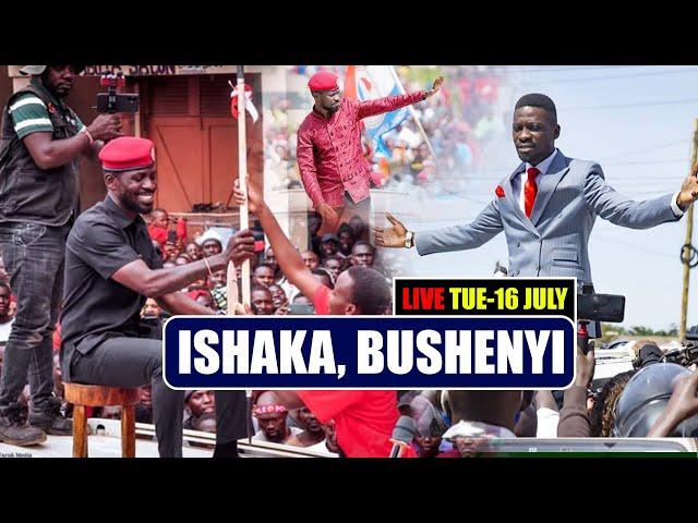 HAPPENING NOW! BOBI WINE LIVE IN BUSHENYI | ISHAKA | NUP COUNTRY TOUR