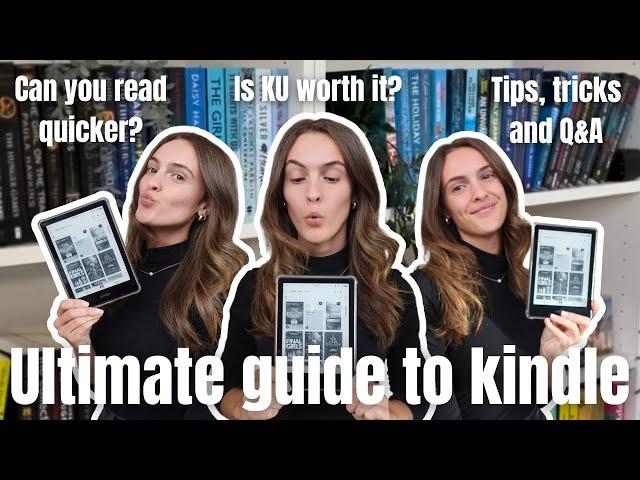 All about kindle + kindle unlimited!  (is it worth it?) | booktube