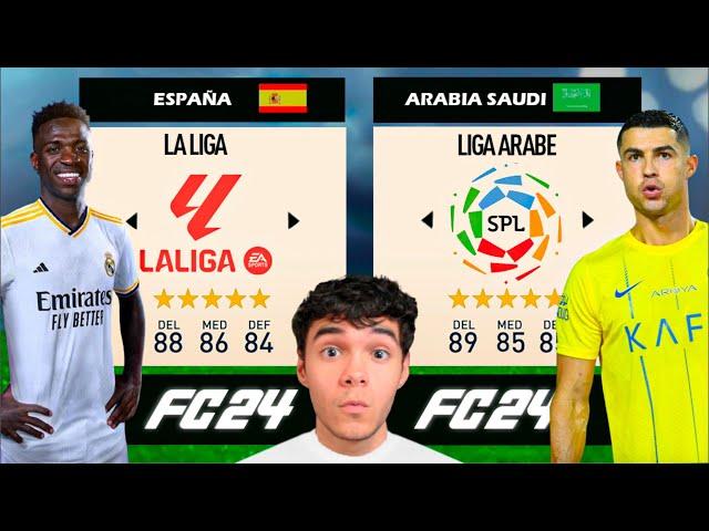 LA LIGA vs LIGA ARABIA SAUDI en EA FC 24