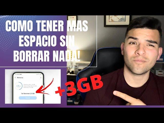 como tener mas ESPACIO en mi celular sin BORRAR nada