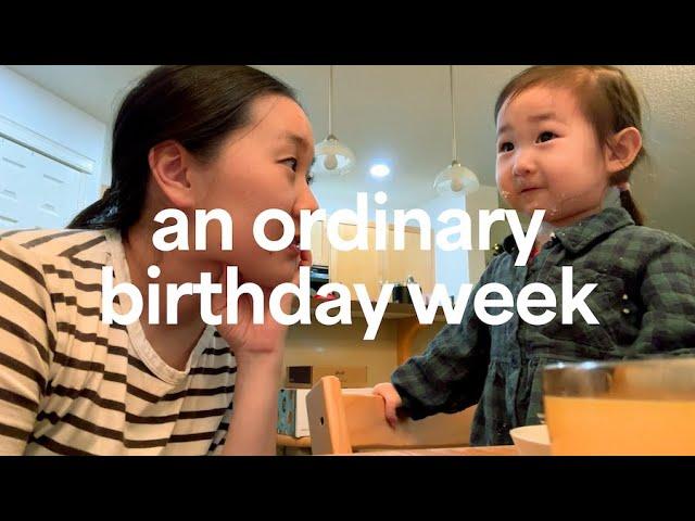 my first birthday as a mom of 2 // week in the life vlog