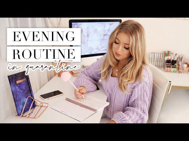 My Quarantine Night Time Routine  Productive & Relaxing at Home