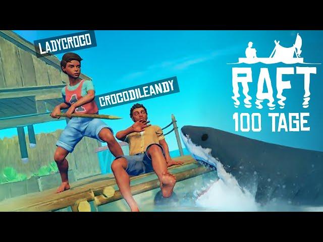 Ich habe 100 Tage Raft gespielt und ich war nicht allein!