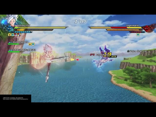 DBZXV2 Map-Glitching. How Original. (3v3) (Team Jockey107 vs Team rogermario)