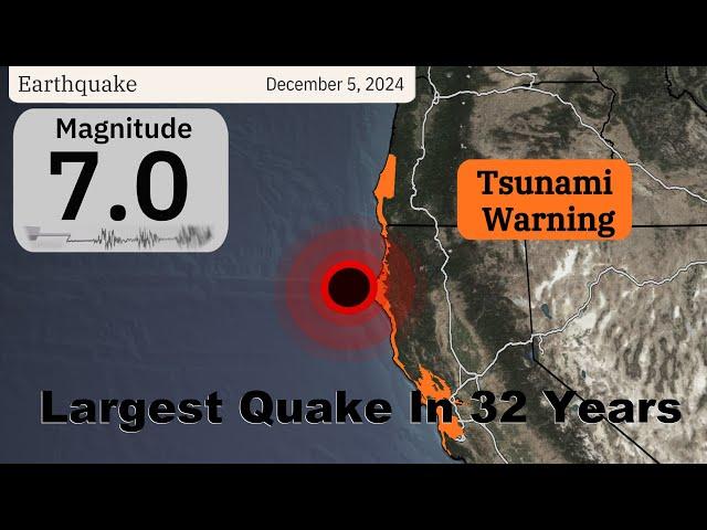 California Mag 7.0 Earthquake Largest In 32 Years - Arctic Blast & Snow Squalls Continue In The East