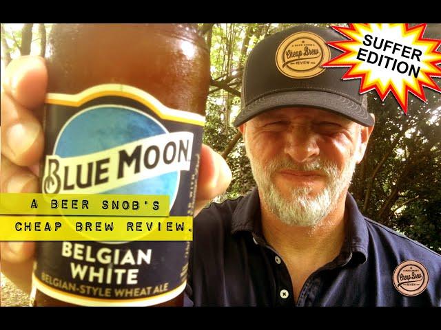 Blue Moon Belgian White Wheat Beer Review by A Beer Snob's Cheap Brew Review