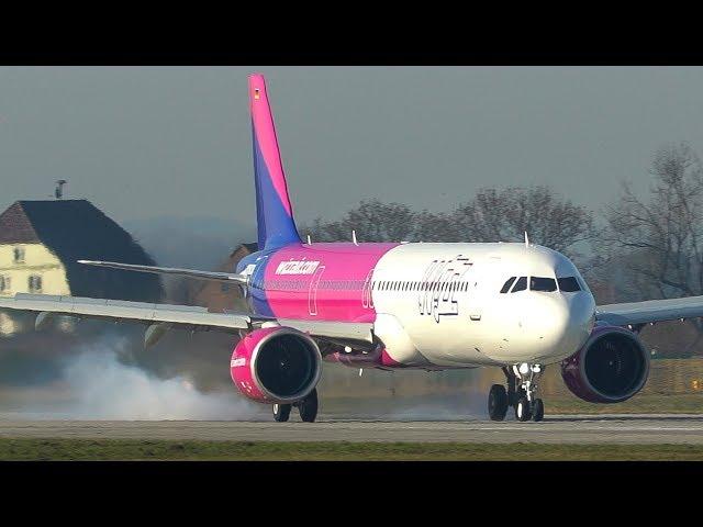 AIRBUS A321 NEO Rejected TAKEOFF with MAX BRAKE FORCE (4K)