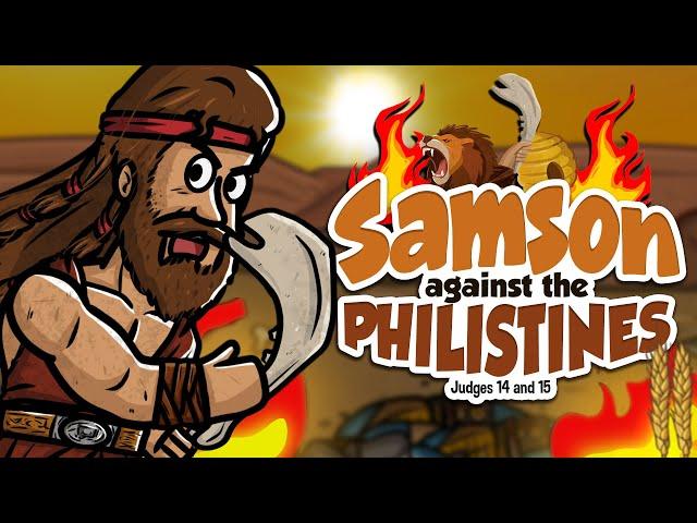 Samson against the Philistines | Animated Bible Stories | My First Bible | 46