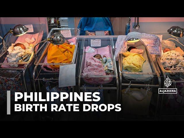 Philippines faces economic challenges from falling birth rate and aging population