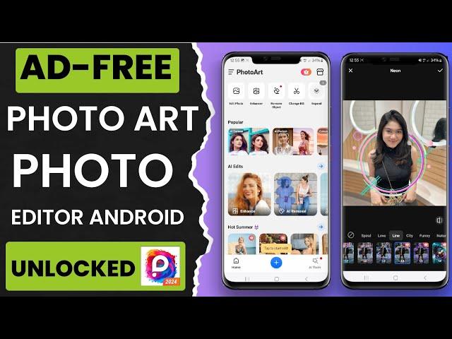 Best Free Photo Art Ai Photo Editor App for Android