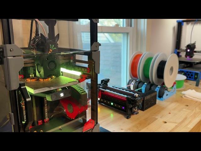 ERCFV2 MMU on Voron V0.2 using Filmentalist rewinder