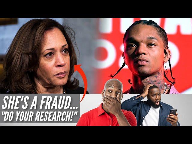 Rapper Swae Lee BLASTS Kamala Tells Young Black Voters DO YOUR RESEARCH