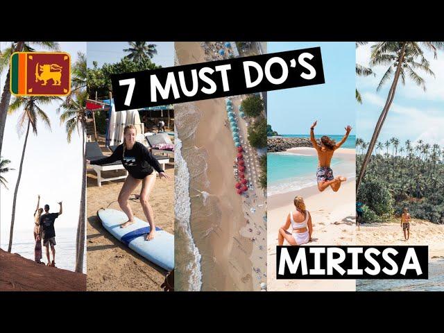 TOP THINGS to do in MIRISSA // PARADISE in Sri Lanka