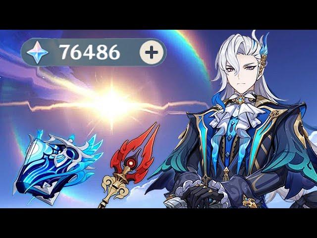 WISHING FOR NEUVILLETTE AND WEAPON BANNER! | Genshin Impact 4.1 Wish