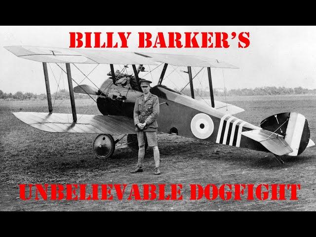 Billy Barker's unbelievable dogfight