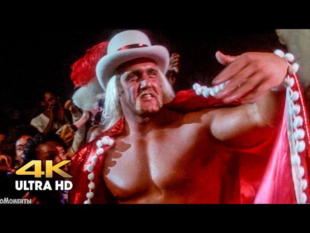 Rocky vs. Thunderlips (Hulk Hogan). Exhibition fight. Rocky 3